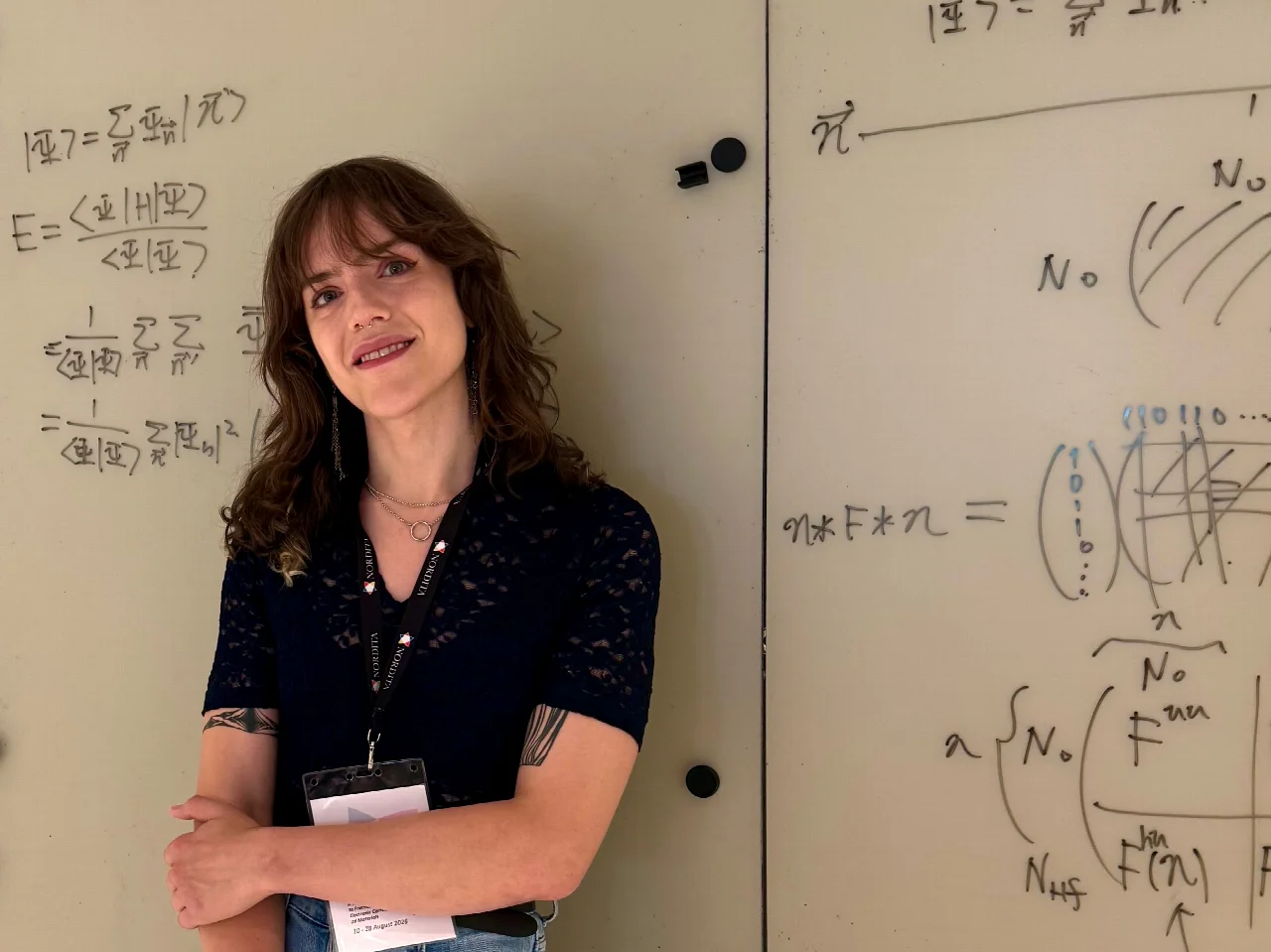 Leyna Shackleton, Leyna Shackleton, a Pappalardo Fellow in Physics at MIT, valued the opportunity to come across different approaches to problems in quantum condensed matter.